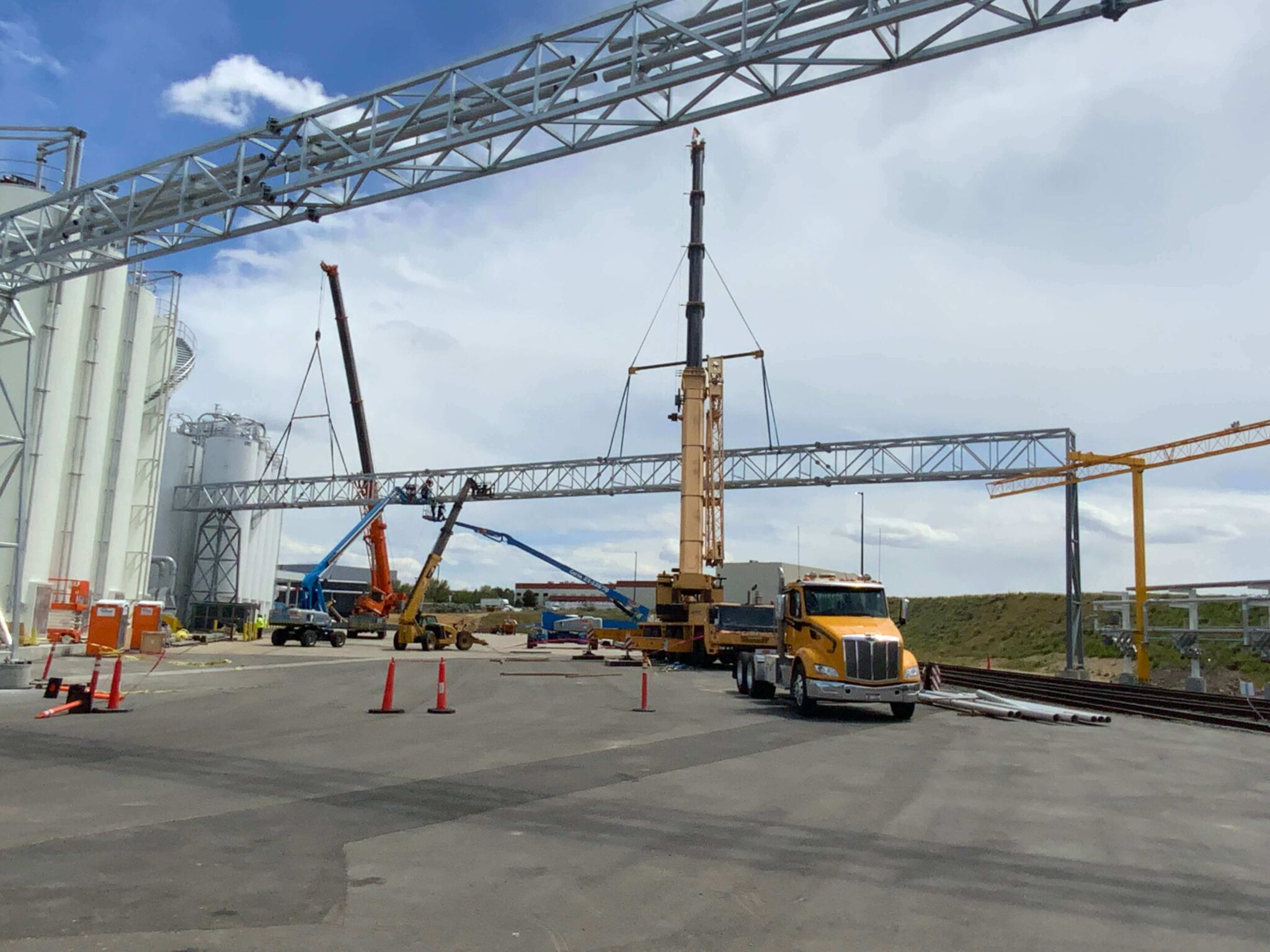 T-10 Steel Fabrication Waco, Texas Boise Pipe Bridge Construction