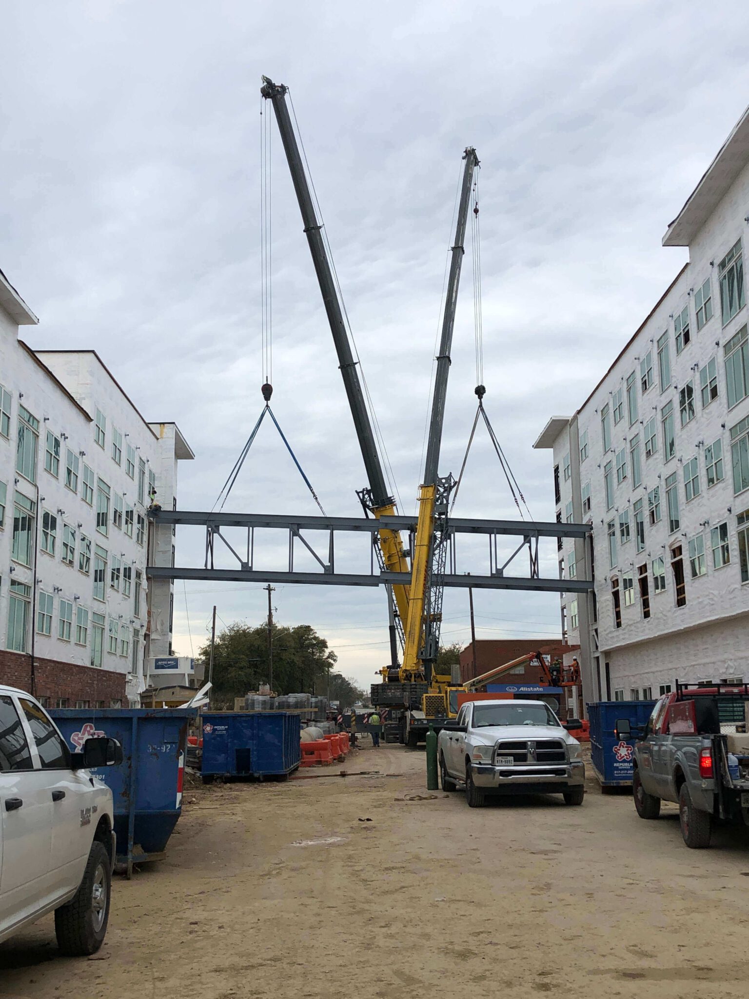 T-10 Steel Fabrication Waco, Texas Walk Bridge