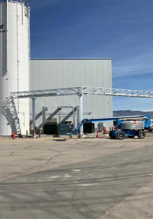 T-10 Steel Fabrication Waco, Texas - Pipe Bridge Production